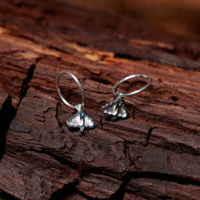 Load image into Gallery viewer, Black Cloud Sleeper Earrings
