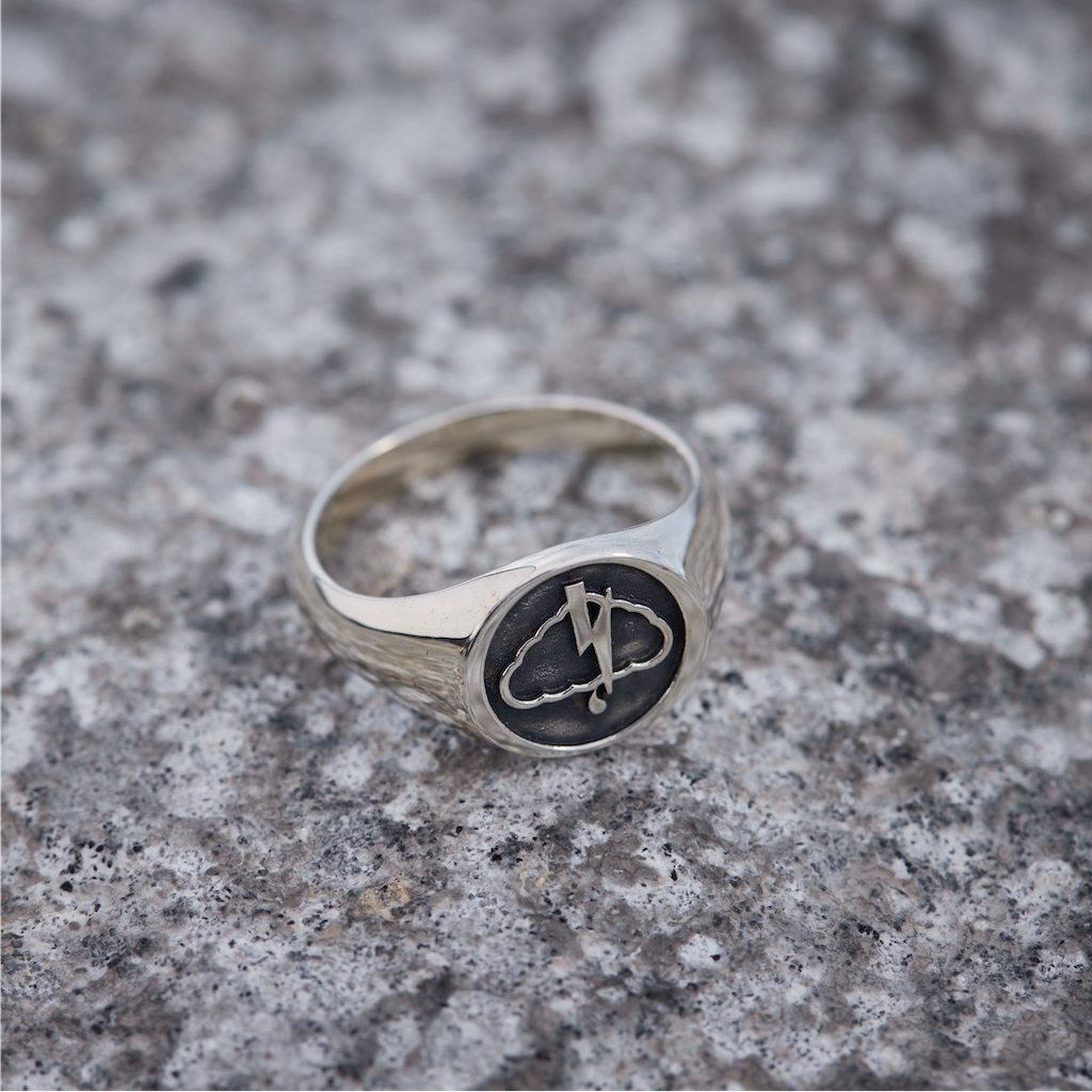 Black Cloud Signet Ring