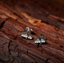 Load image into Gallery viewer, Black Cloud Stud Earrings
